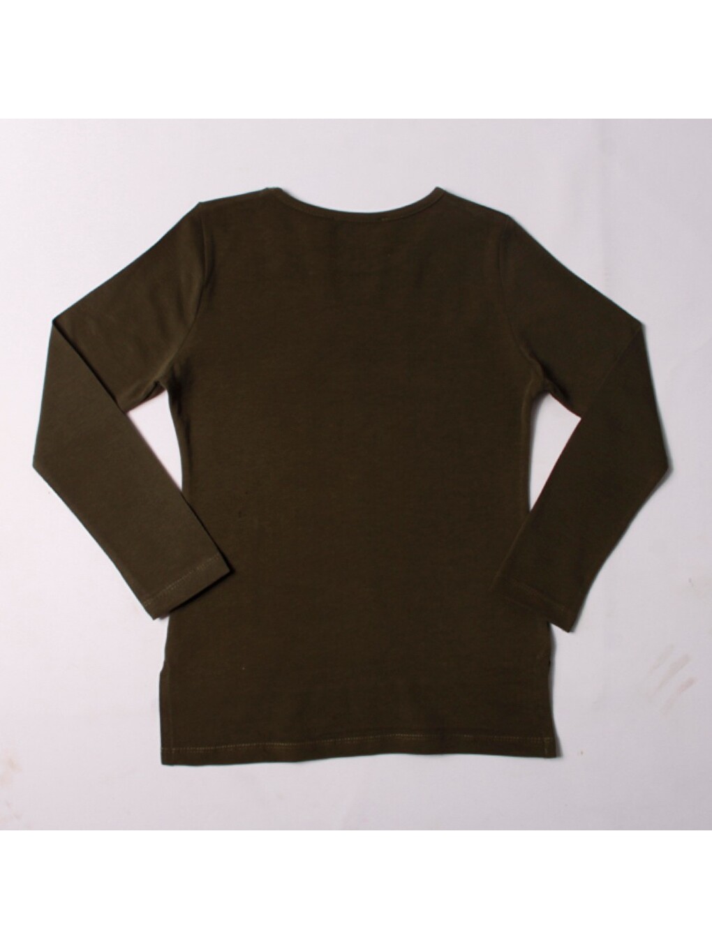 Haki Kız Çocuk Sweatshırt-1