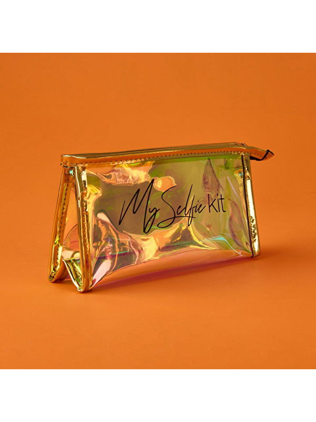 Hologram Kozmetik Çantası - Asorti - 19x10 cm-1