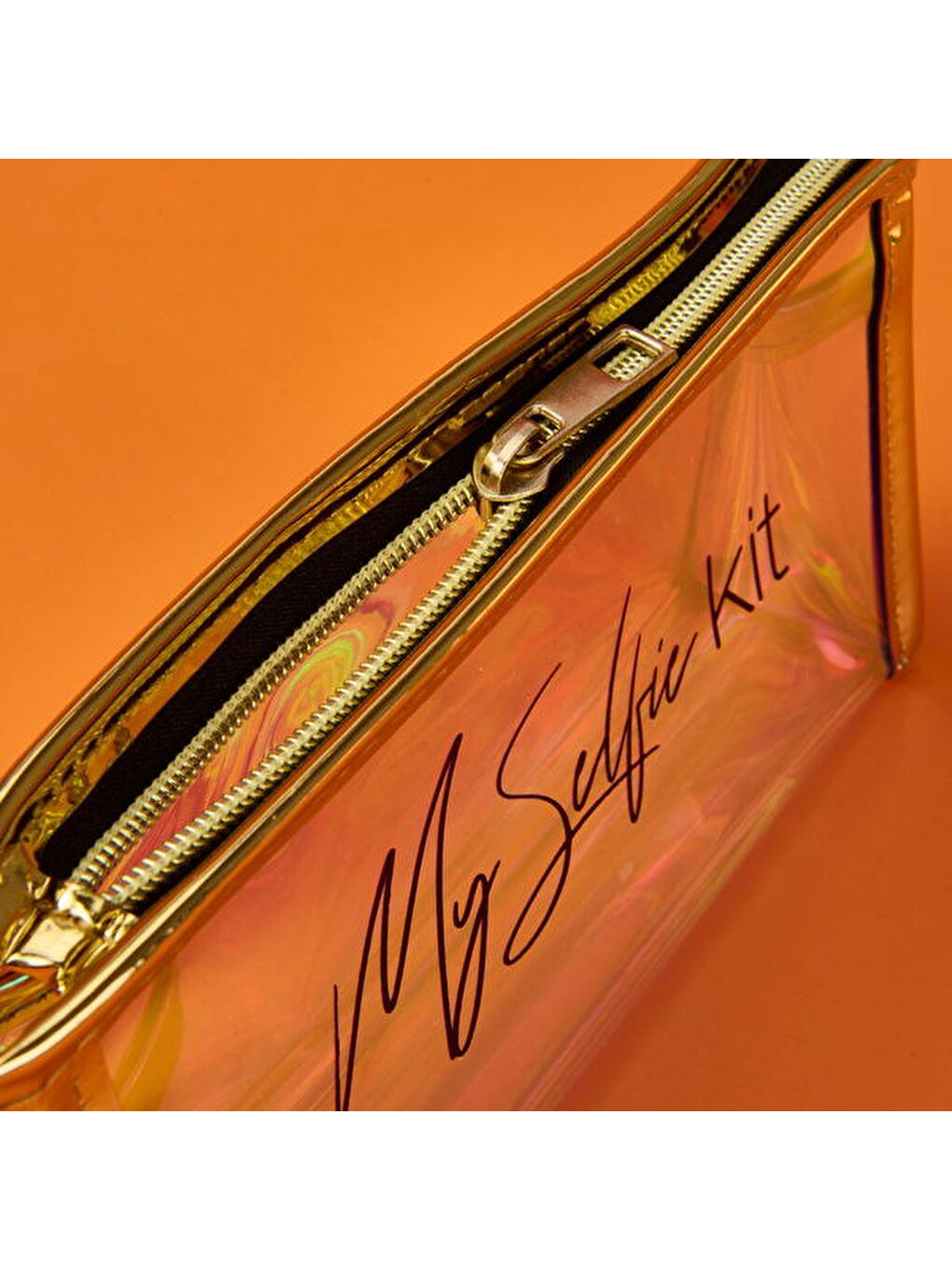 Hologram Kozmetik Çantası - Asorti - 19x10 cm-2