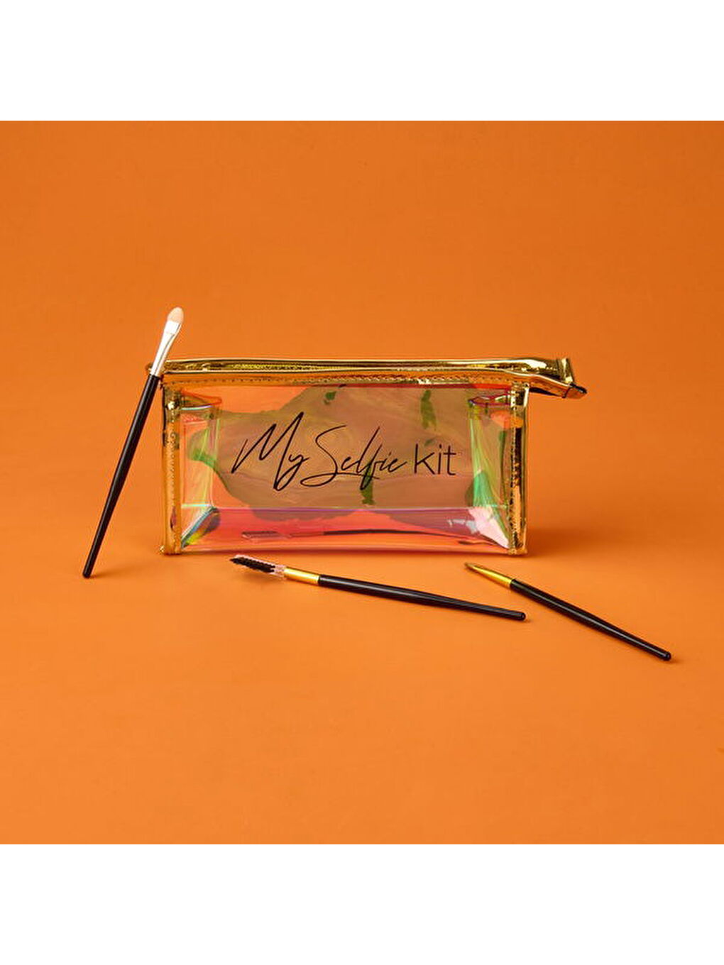 Hologram Kozmetik Çantası - Asorti - 19x10 cm-3