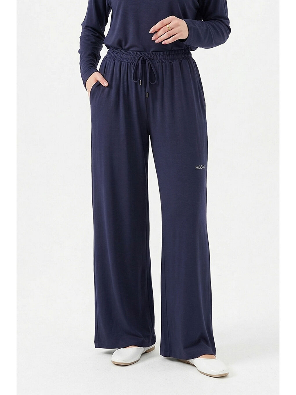 Taşlı Pantolon 5356 Lacivert