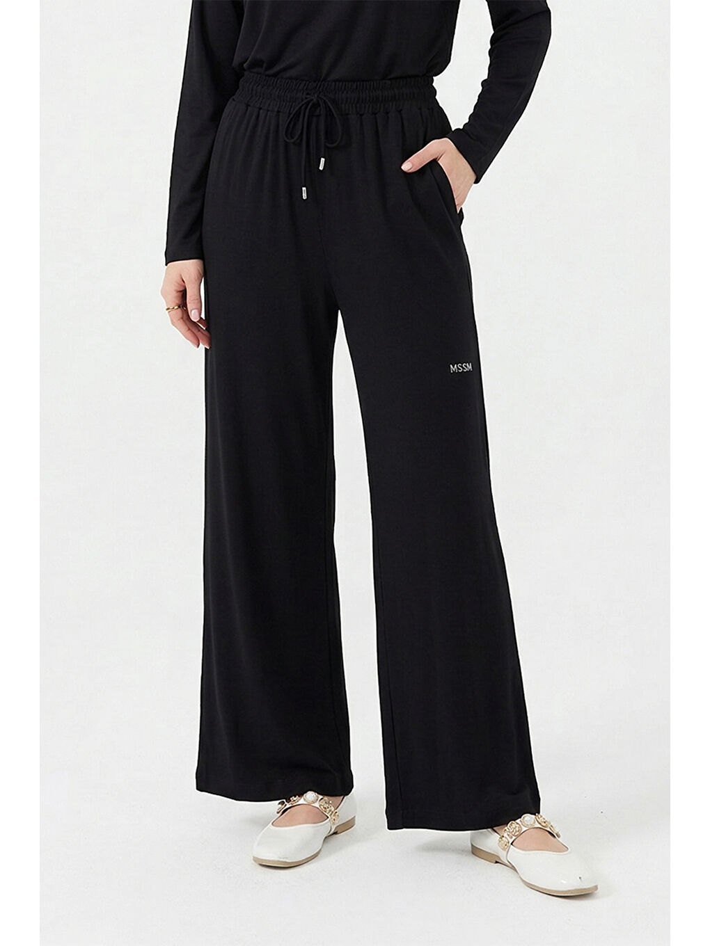 Taşlı Pantolon 5356 Siyah