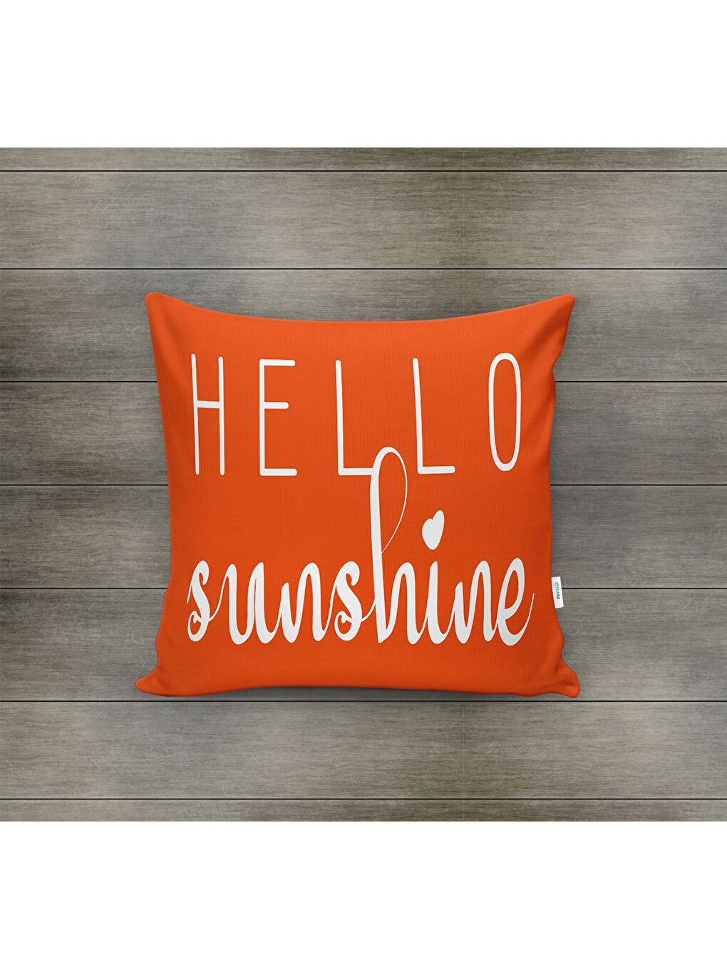 Karışık Bahar Temalı Kadife Kırlent Kılıfı 43x43 Cm Çift Taraf Baskı-1