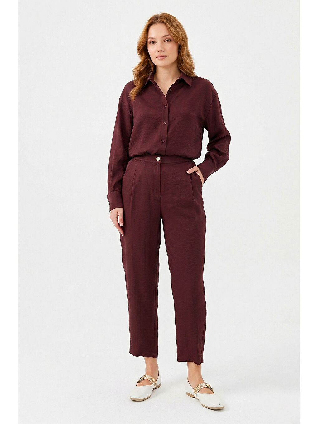 Empera Pantolon 5258 Bordo-4