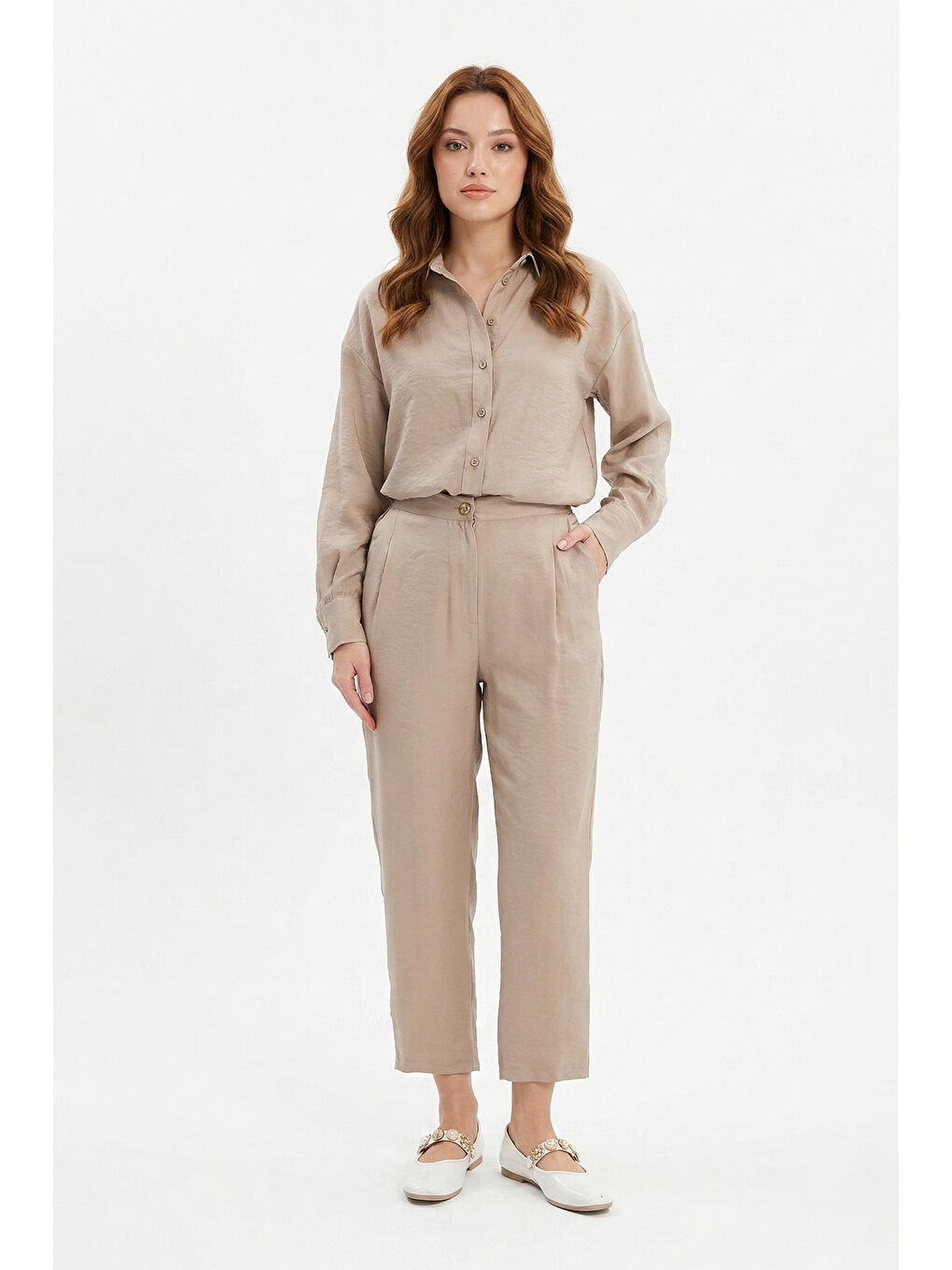 Empera Pantolon 5258 Bej-4