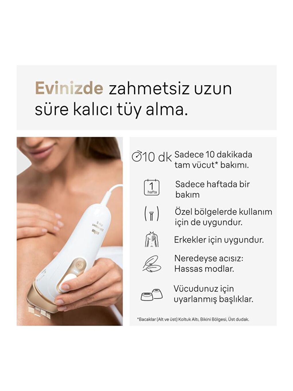 IPL Silk·expert Pro 5, Evde Tüy Alma, Çanta, Venus Tıraş Makinesi, 2 Başlık ile, PL5146-4