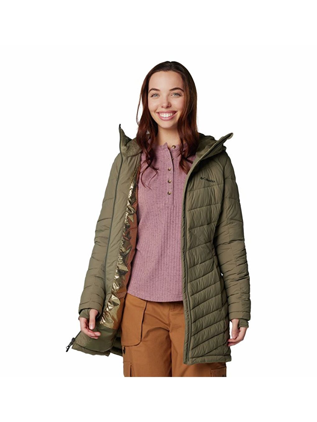 Yeşil Joy Peak II Mid Kadın Mont WK1057-3