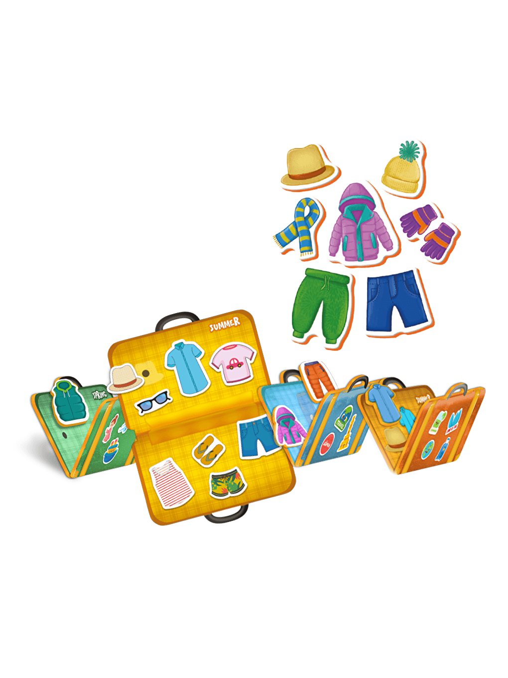 Bavulunu Topla Mevsimler, Cırt Cırtlı Eşleştirme Oyunu-2