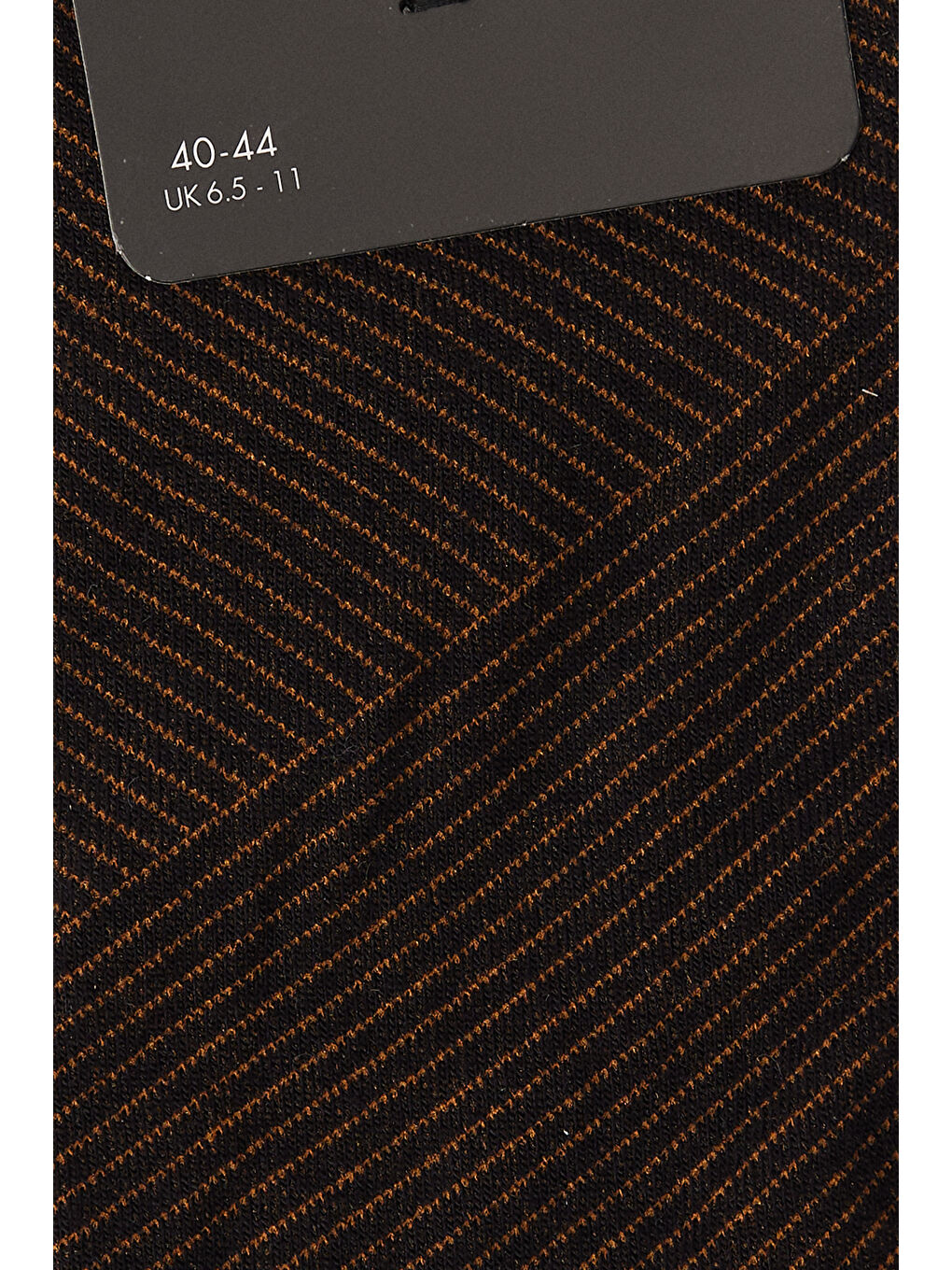 Siyah Erkek SIYAH KIREMIT Desenli Bambulu Soket Çorap-1