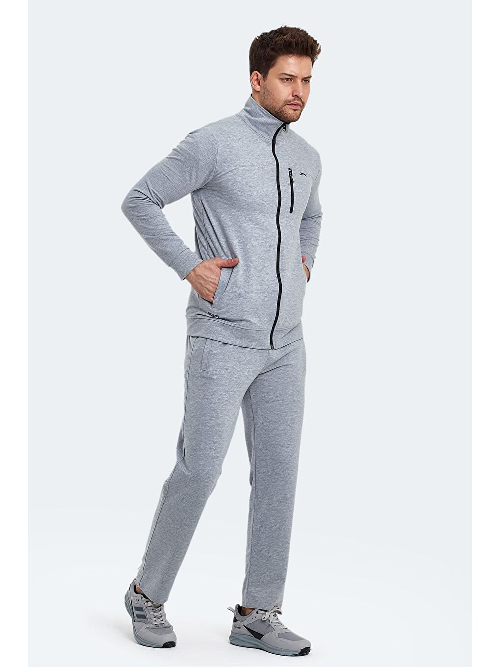 ORAN IN Erkek Eşofman Takım Gri-2