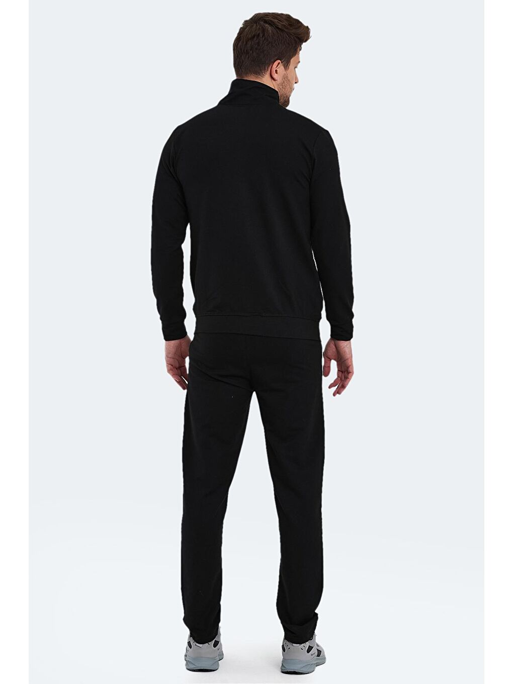 ORAN IN Erkek Eşofman Takım Siyah-1