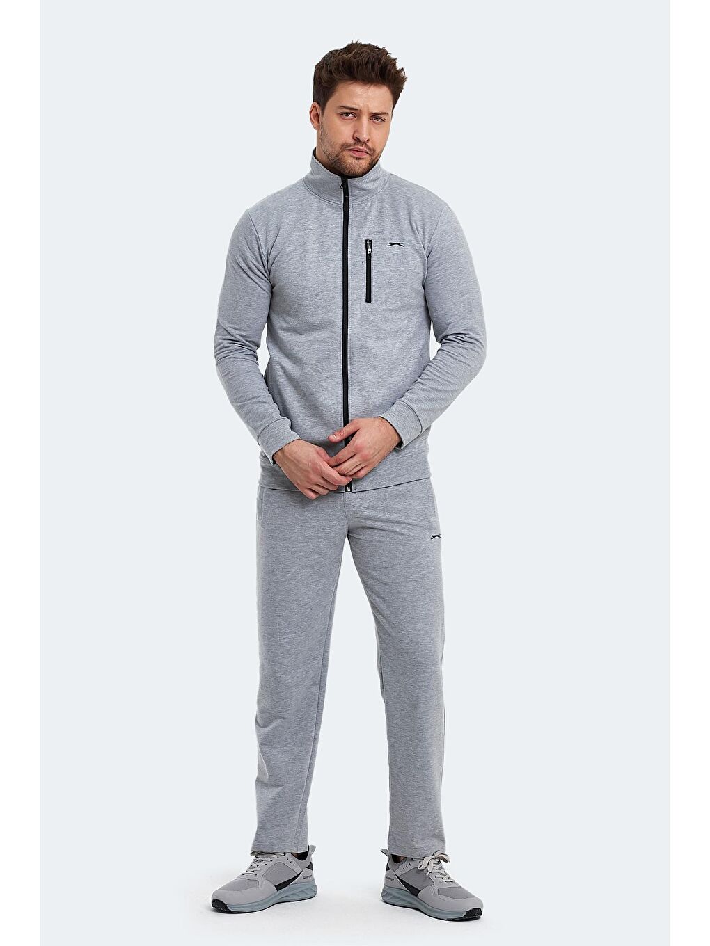 ORAN IN Erkek Eşofman Takım Gri-4