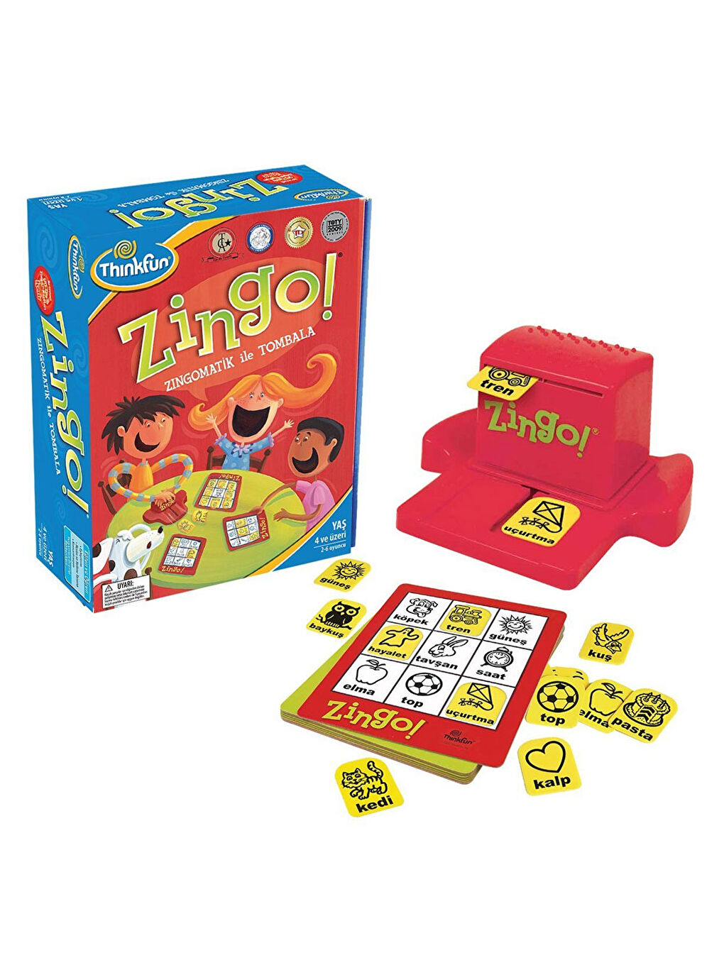 Think Fun ThinkFun Zingo Kutu Oyunu 7700T