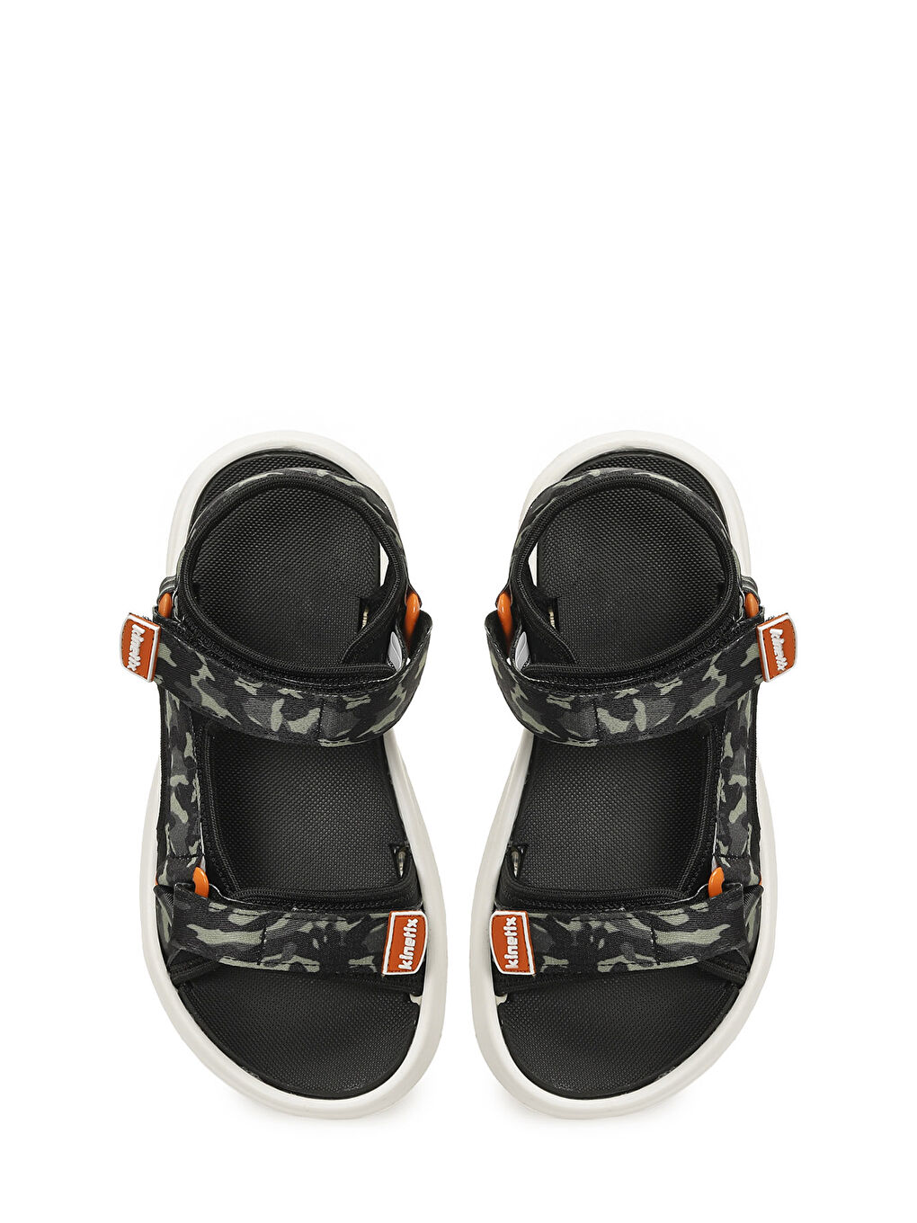 VANKOR F Siyah Erkek Çocuk Sandalet-3