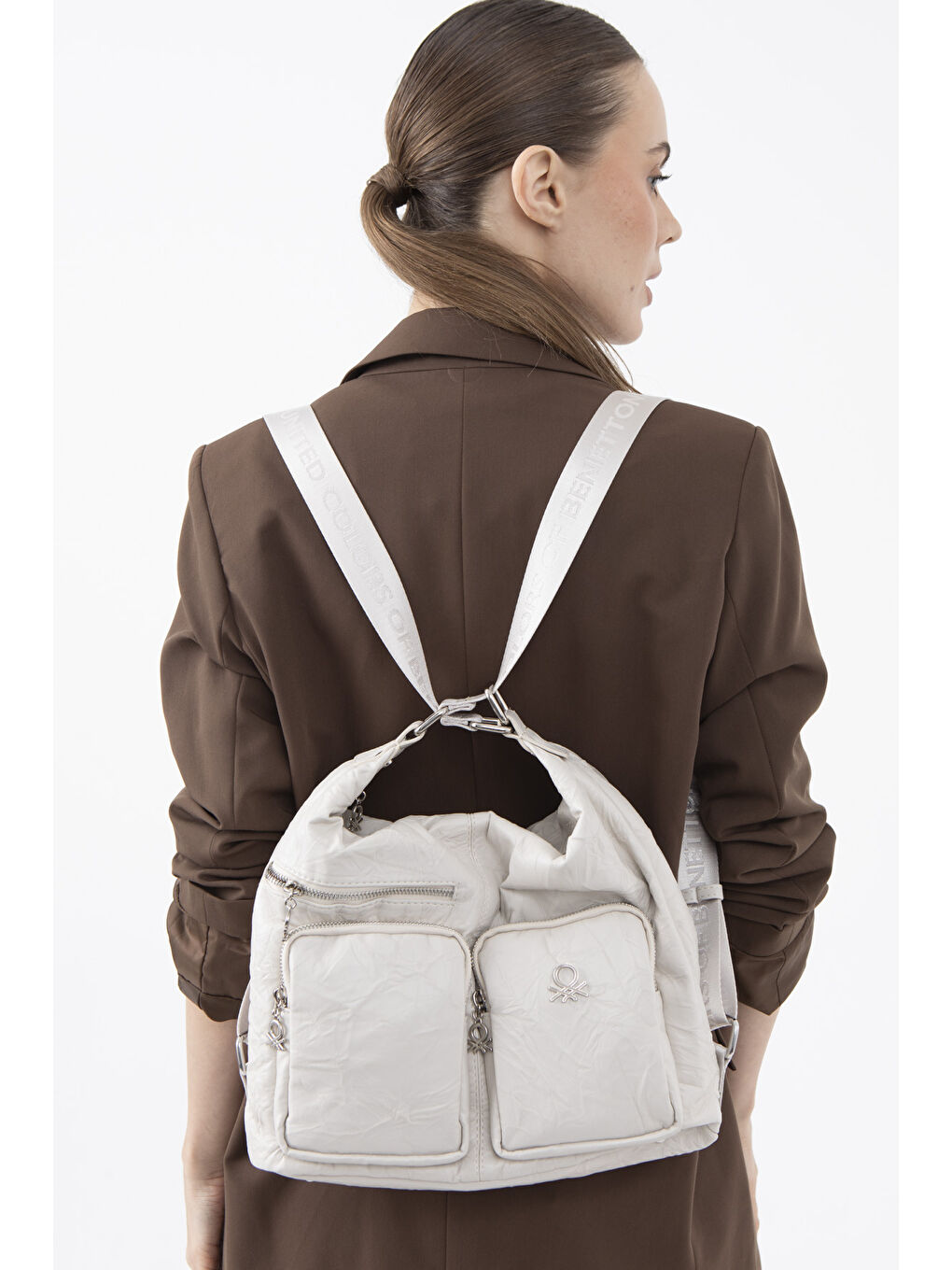 Kadin Kol Çantasi Bej BNT1471-1