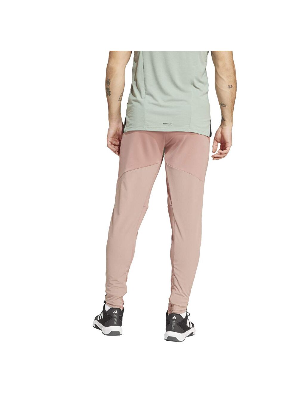 Adidas Designed For Training Hybrid Erkek Bej Eşofman Altı - 1