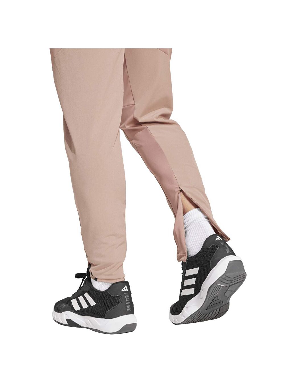 Adidas Designed For Training Hybrid Erkek Bej Eşofman Altı - 3