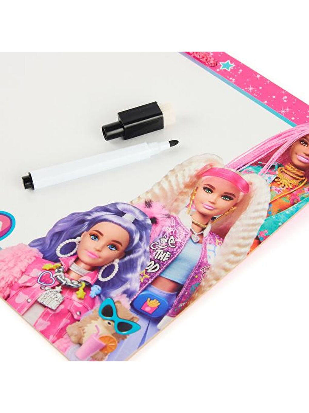 Barbie Yazı Tahtası - Asorti - 33x27 cm-7