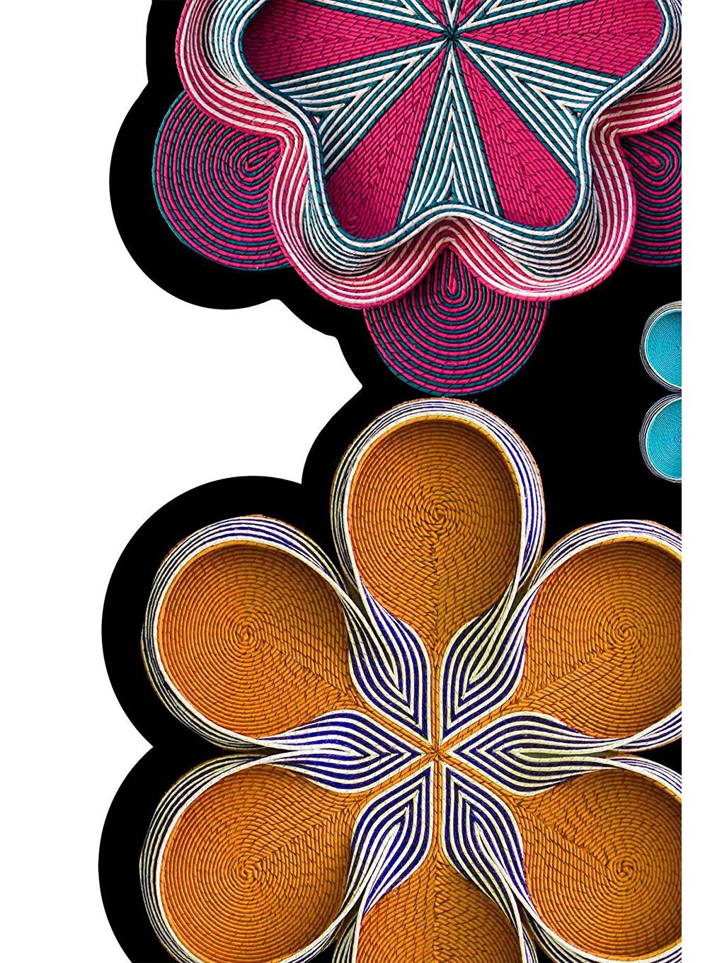 Karışık Dekoratif Özel Tasarım Modern Halı 80x150-2