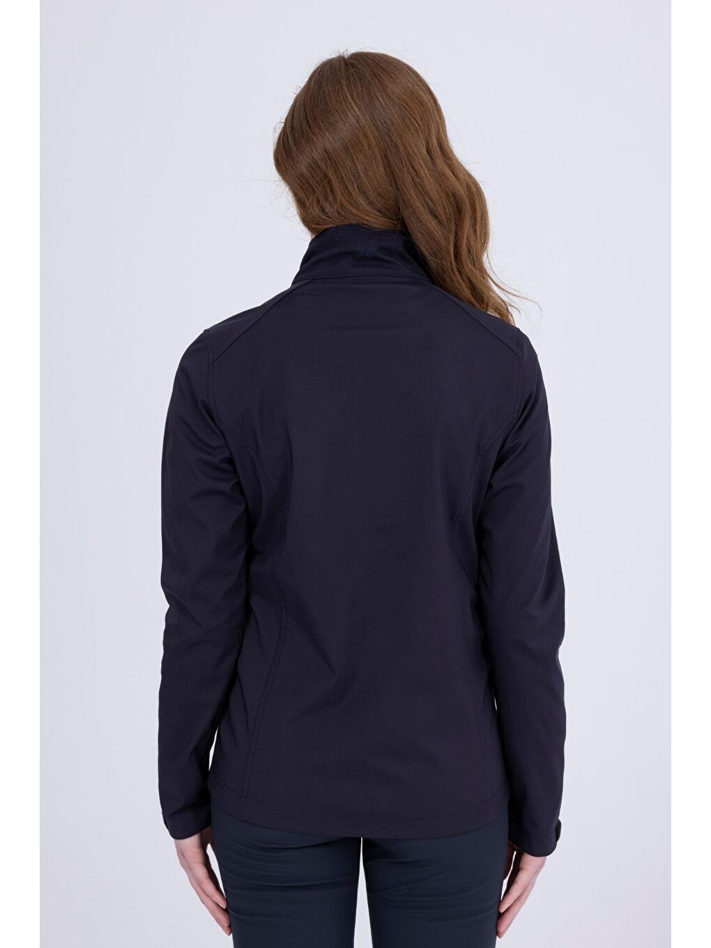 Bianca İnce Softshell Kadın Ceket Antrasit-3