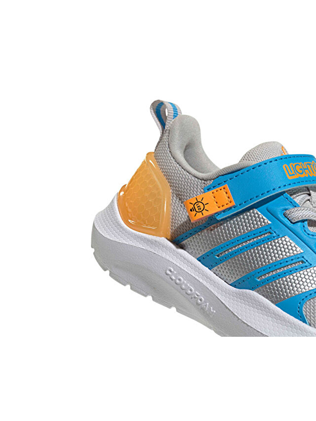 Lightorama Rnr El I Bebek Günlük Işıklı Ayakkabı Jq4173 Gri-6