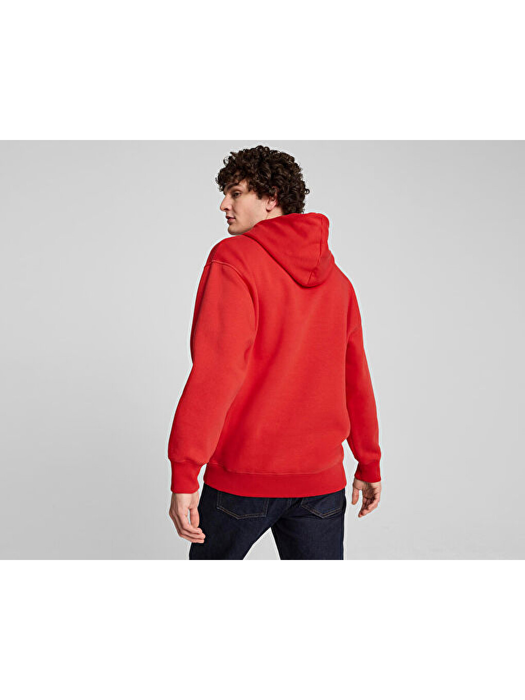 Ferrari Race Bigshield Hdie Erkek Günlük Sweatshirts 62705402 Kırmızı-3