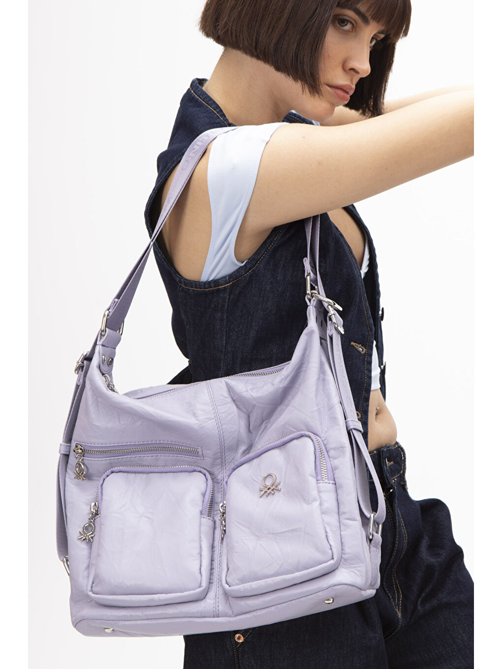 Kadin Kol Çantasi Lila BNT1471