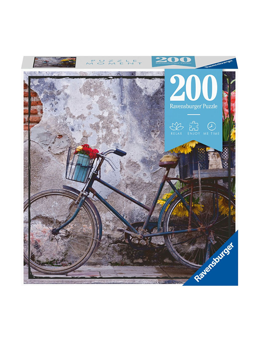 Ravensburger Renksiz 200 Parça Puzzle Bisiklet 133055 - 1