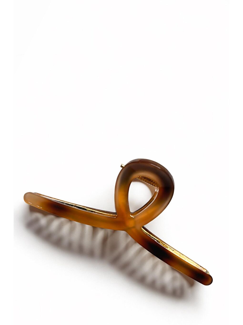 Kahverengi Kaplumbağa Desenli Metal S Mndal Toka-1