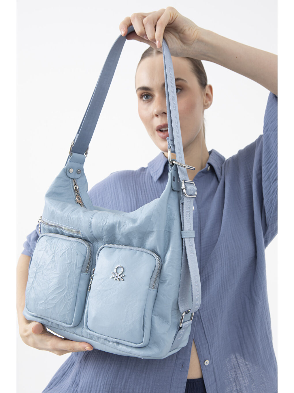 Kadin Kol Çantasi Mavi BNT1471