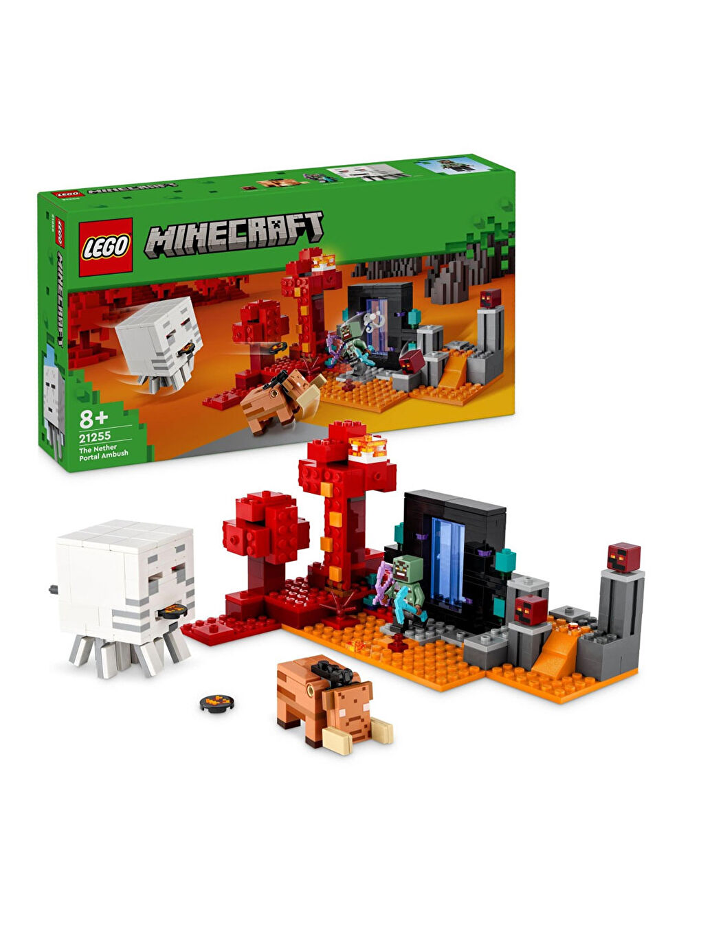 Lego Minecraft Nether Geçidi Pususu 21255