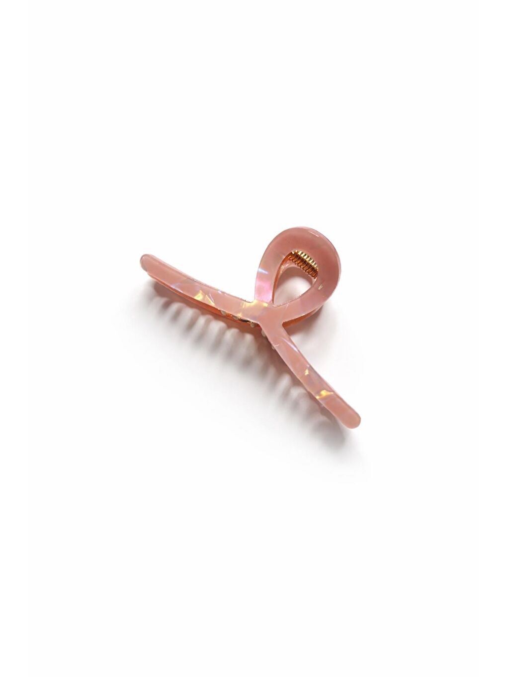 Pembe Kaplumbağa Desenli Metal S Mndal Toka