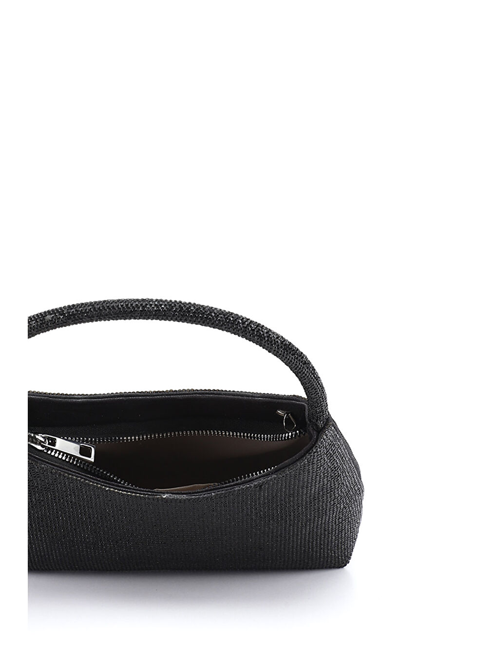 Siyah Kadın SİYAH Uzun Zincirli El Ve Omuz Askılı Abiye Çanta-4