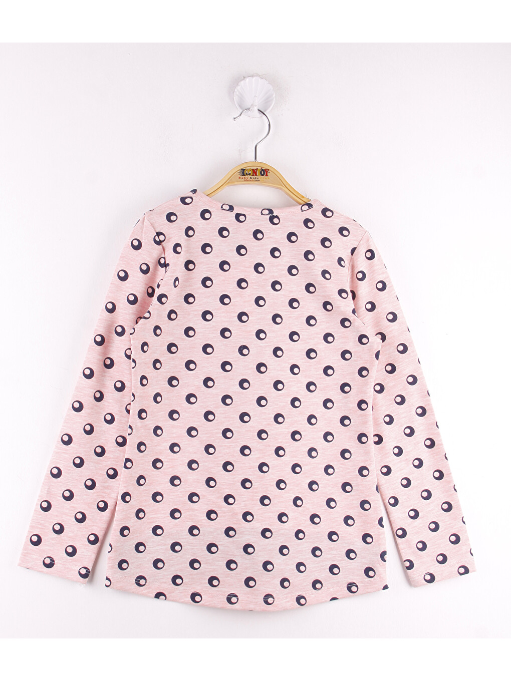 Pembe Kız Çocuk Sweatshirt So Baskılı-1