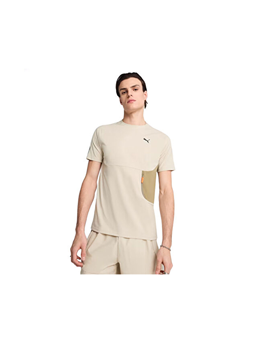 Pumatech Pocket Tee Erkek Günlük Tişört 62967368 Bej