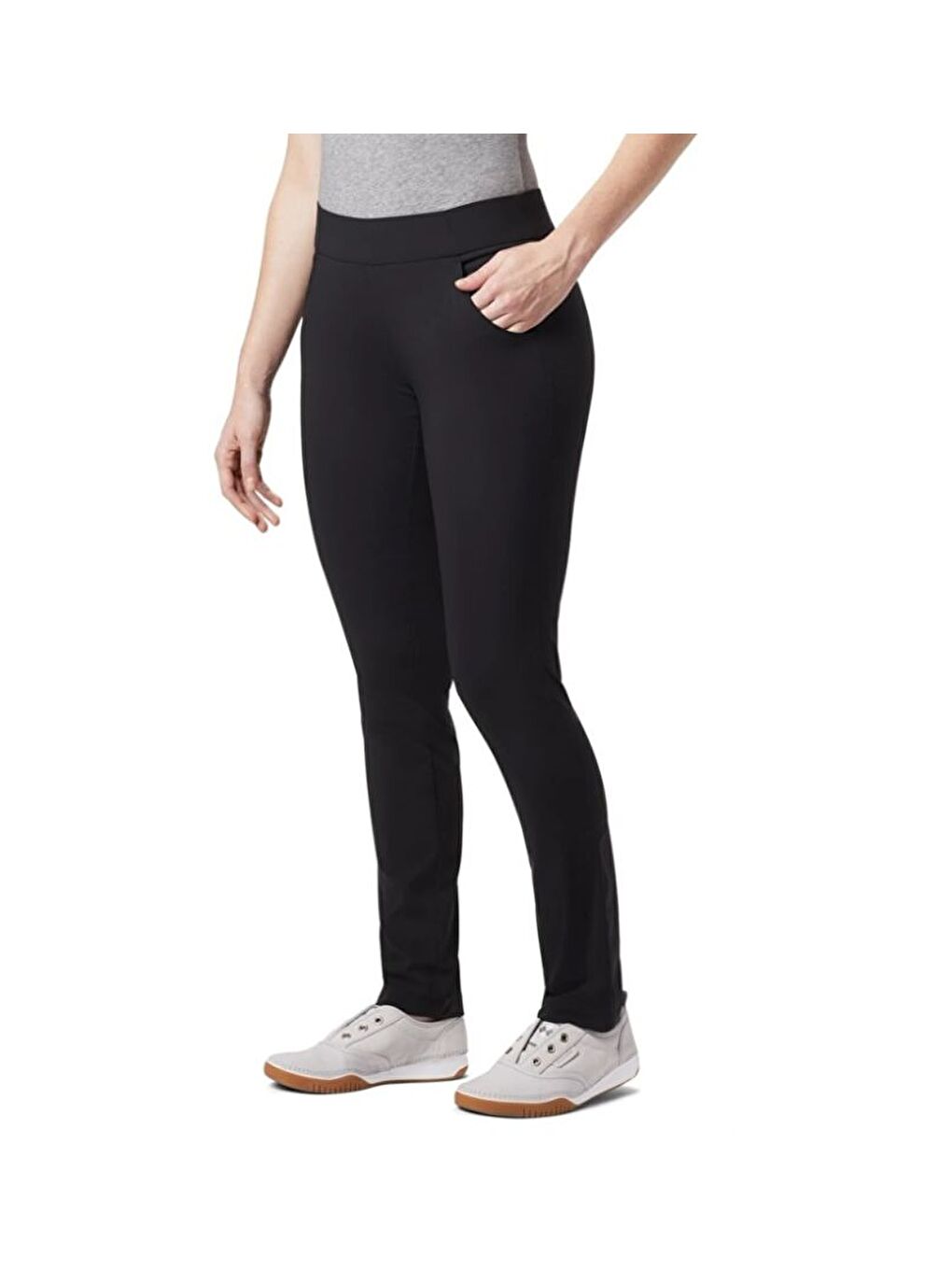 Siyah Anytime Casual Pull On Kadın Pantolon AK0782-010