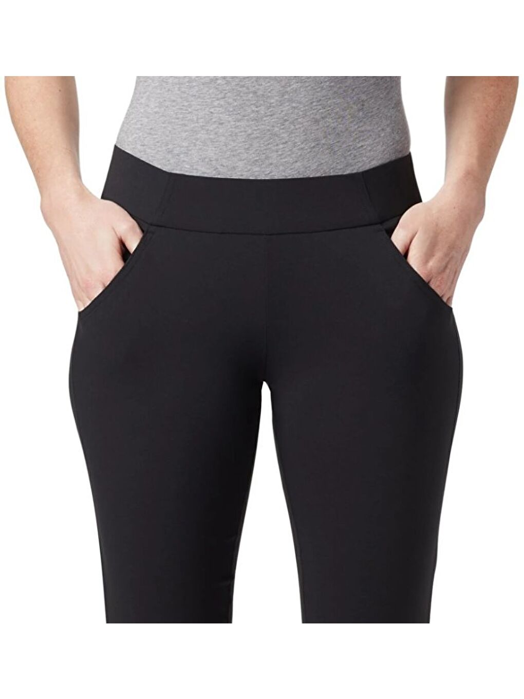 Siyah Anytime Casual Pull On Kadın Pantolon AK0782-010-2