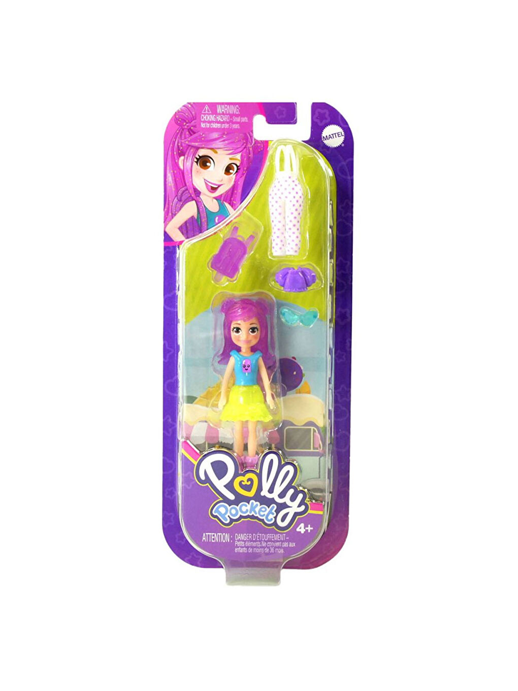 Polly Pocket Renksiz Polly Pocket ve Moda Aksesuarları Oyun Setleri HNF50-HRD59