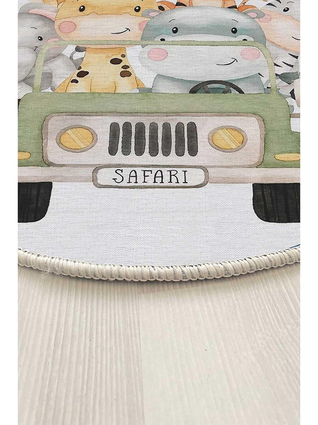 Karışık Dekoratif Özel Tasarım Modern Halı 80x80-3