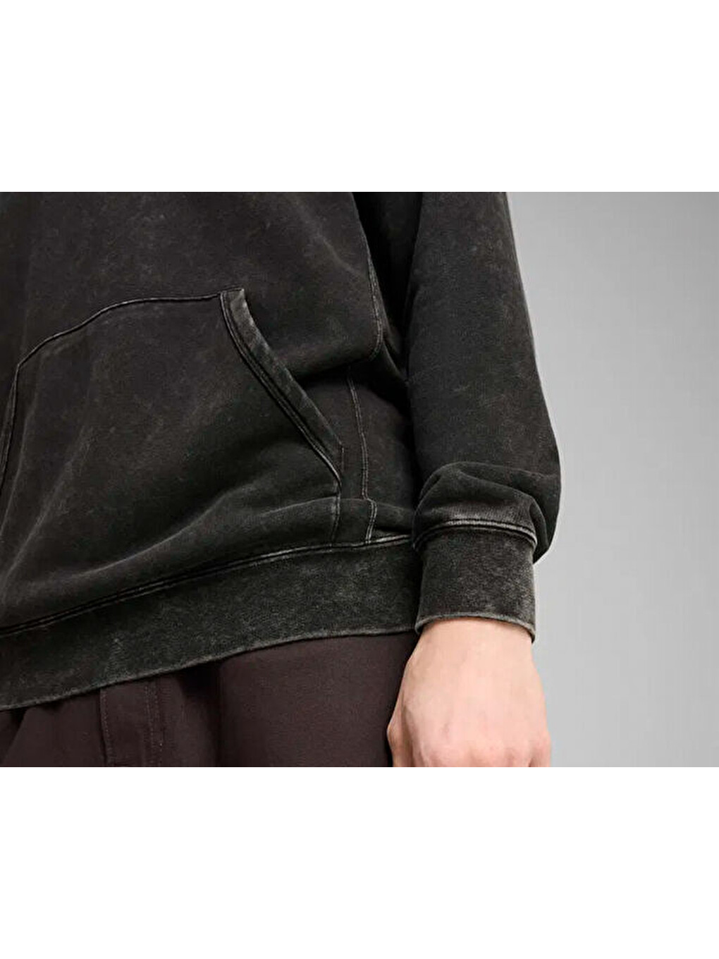Puma Class Hoodie Erkek Günlük Sweatshirts 68464101 Siyah-3