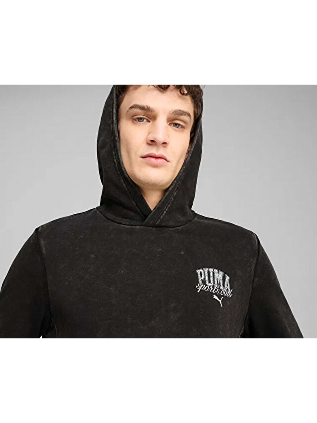 Puma Class Hoodie Erkek Günlük Sweatshirts 68464101 Siyah-5