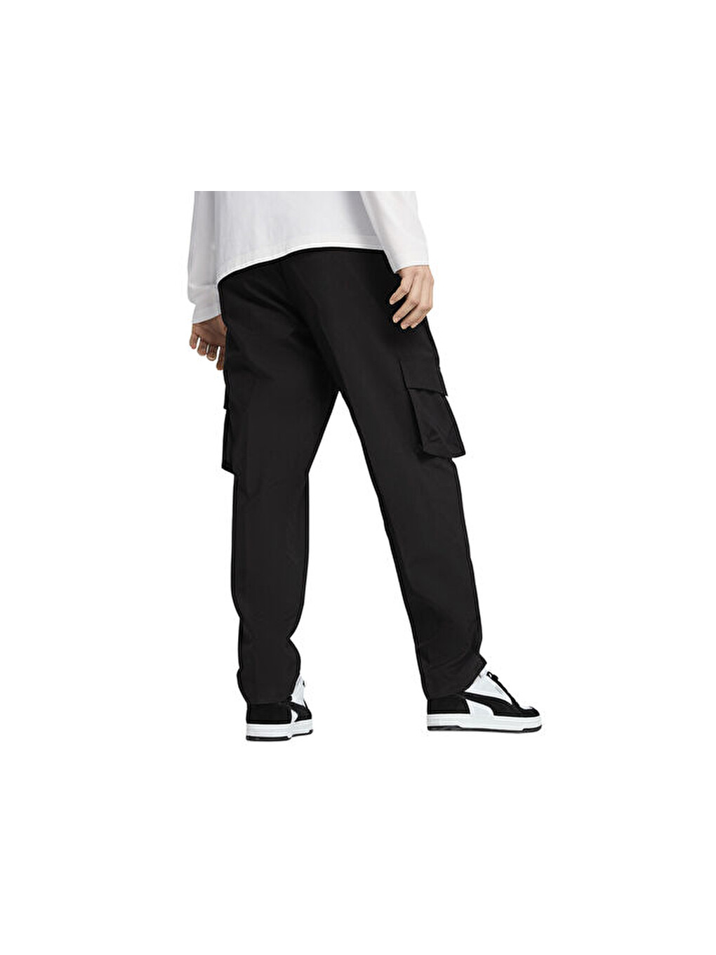 Ess Woven Cargo Pants Erkek Günlük Kargo Eşofman Altı 68266301 Siyah-1
