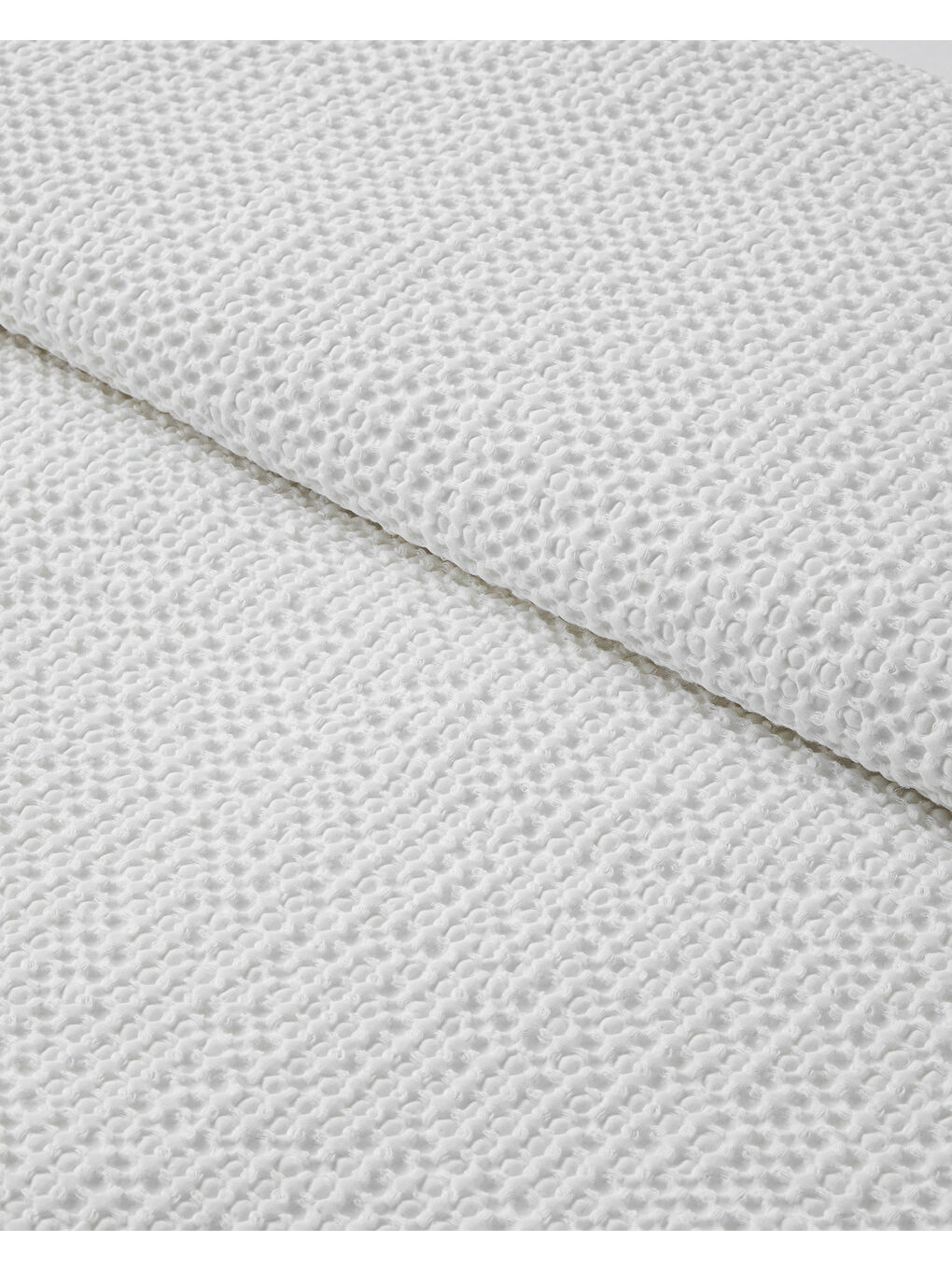 Endless Charm Jakarlı Çift Kişilik Pike 200x220 cm Beyaz-2