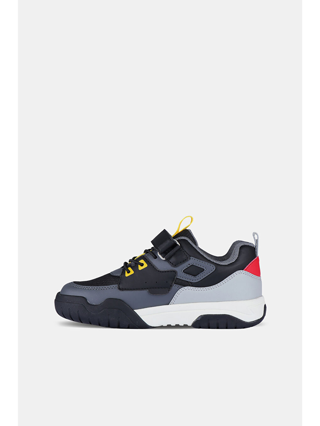 Orio Hafif Unisex Okul Öncesi Siyah Spor Ayakkabı-1