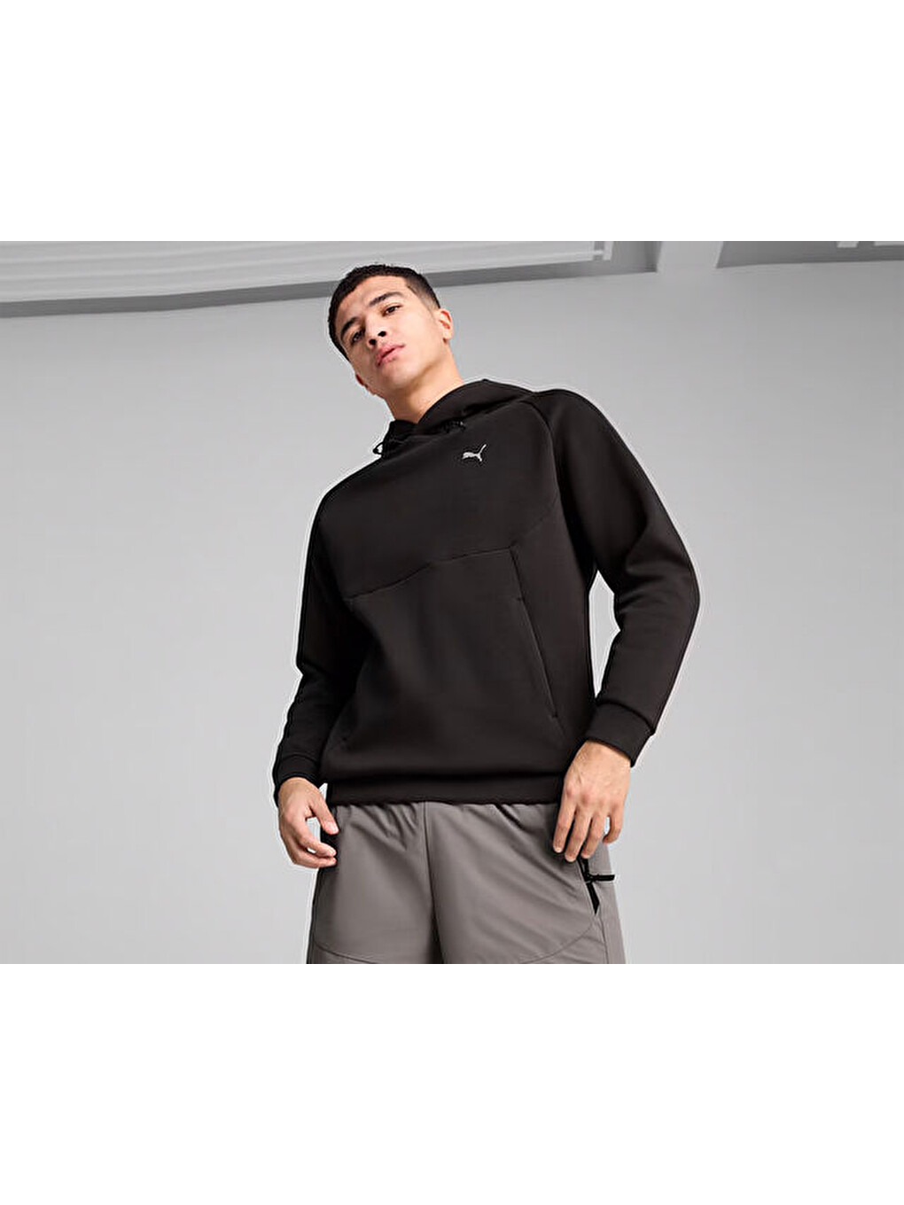 Pumatech Relaxed Hoodie Erkek Günlük Sweatshirts 62968101 Siyah-2