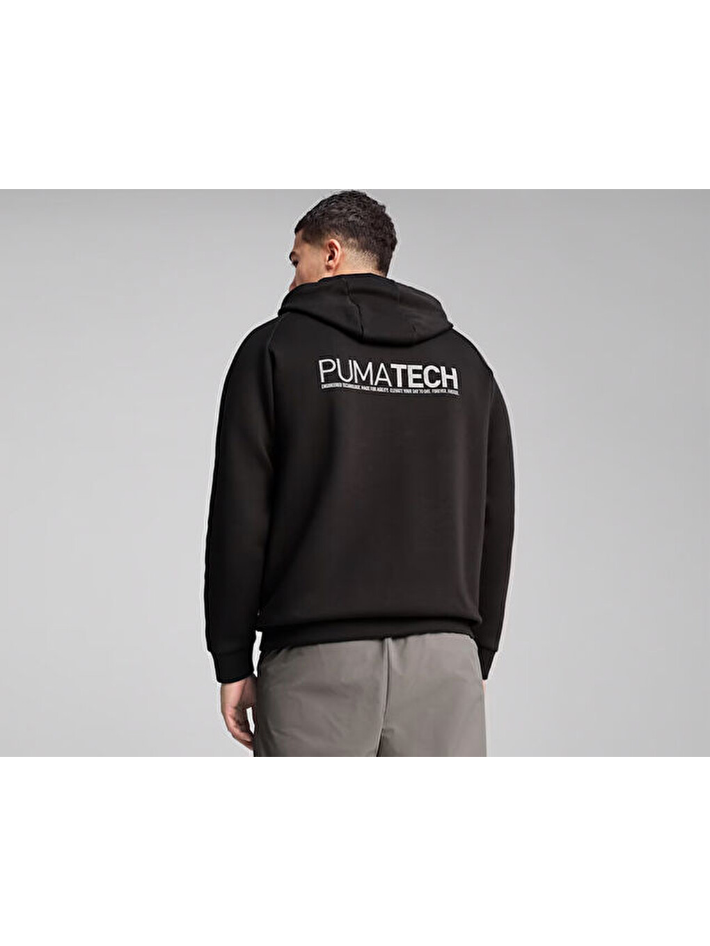 Pumatech Relaxed Hoodie Erkek Günlük Sweatshirts 62968101 Siyah-3