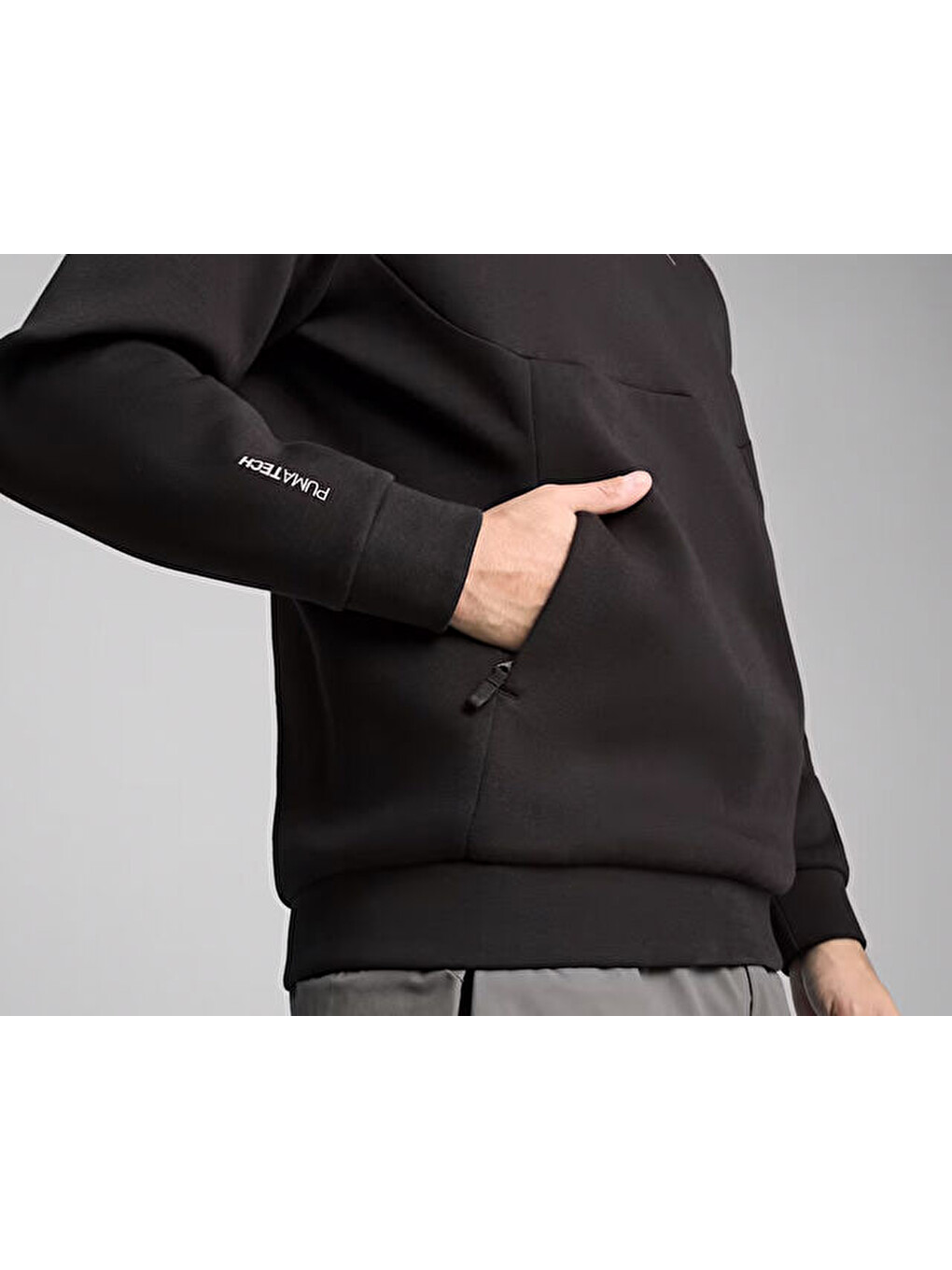 Pumatech Relaxed Hoodie Erkek Günlük Sweatshirts 62968101 Siyah-4