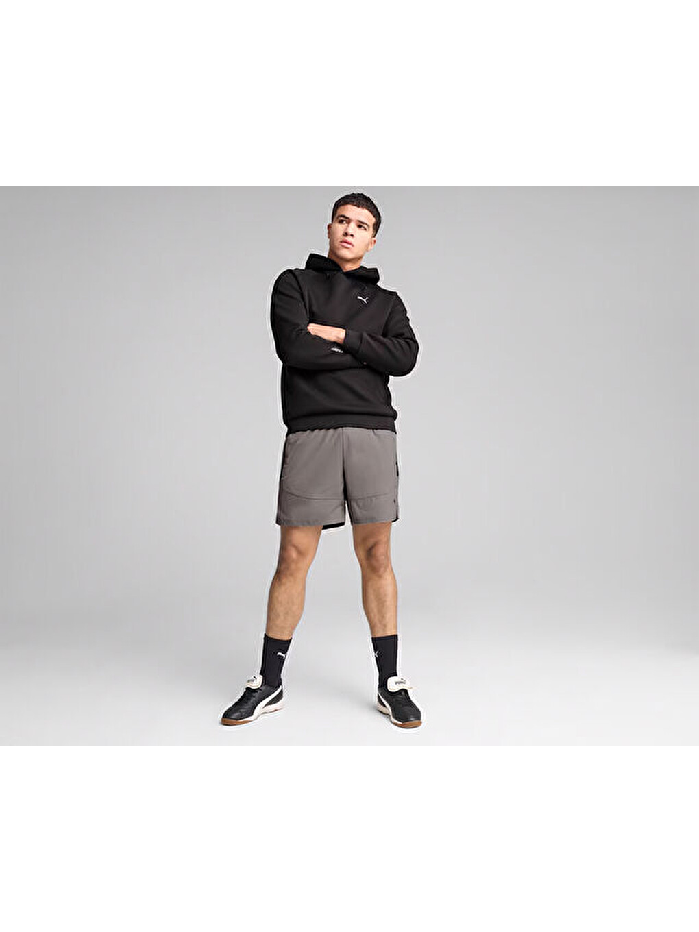 Pumatech Relaxed Hoodie Erkek Günlük Sweatshirts 62968101 Siyah-6