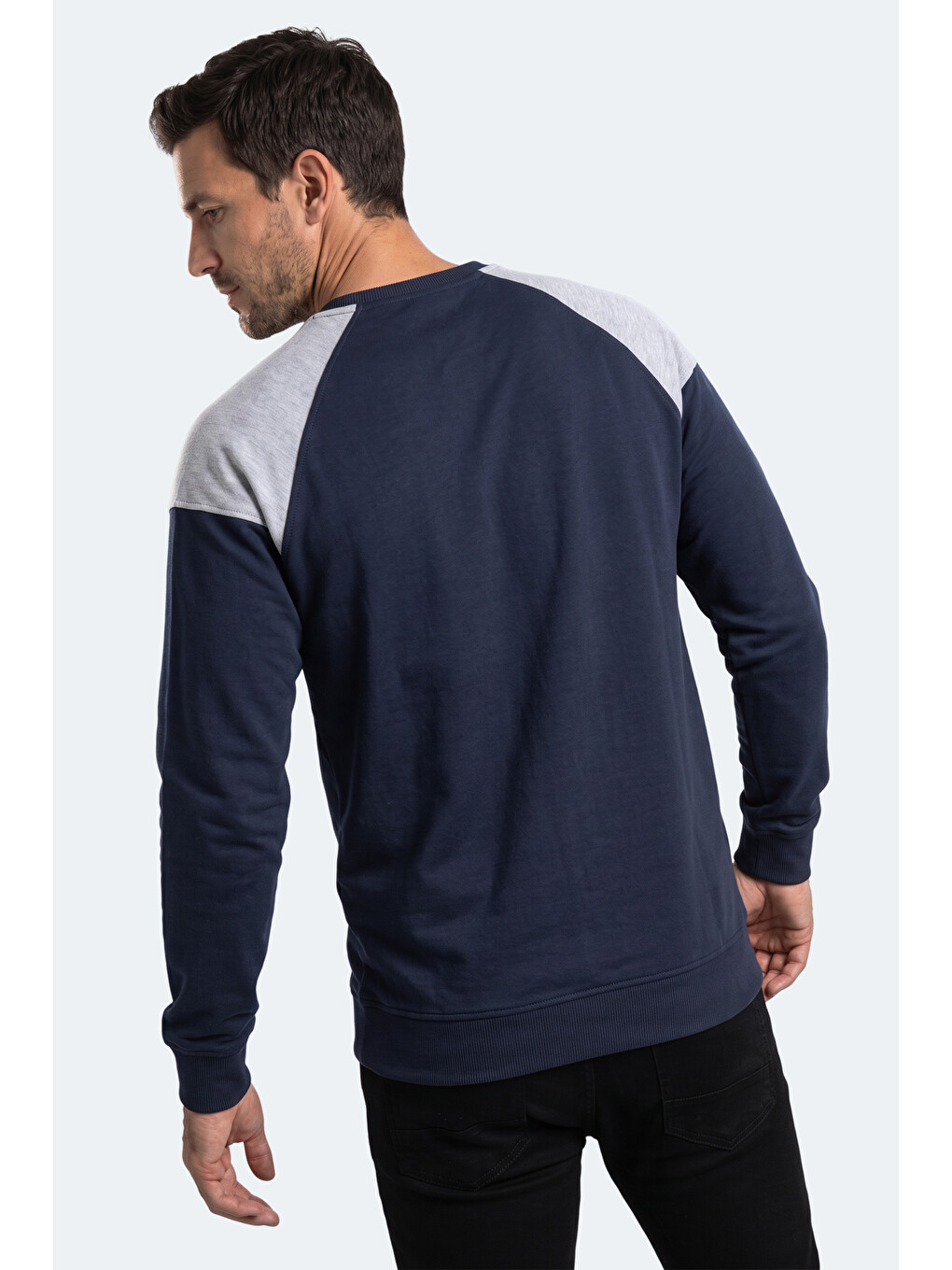 Made Erkek Lacivert Sweatshırt-5