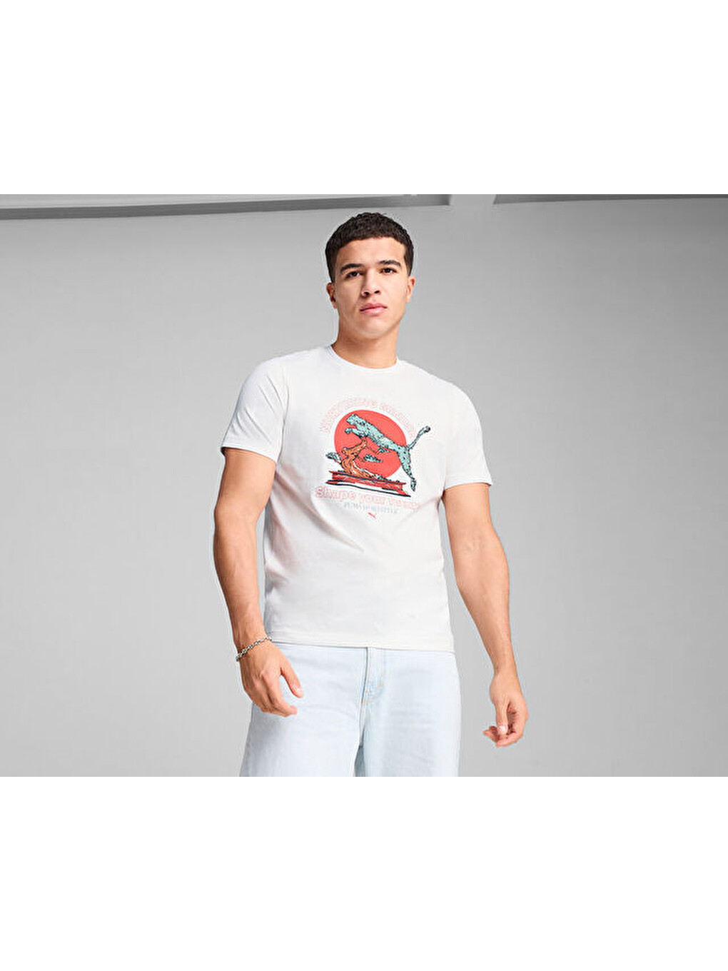 Graphics Bonsai Tee Erkek Günlük Tişört 62963402 Beyaz-2